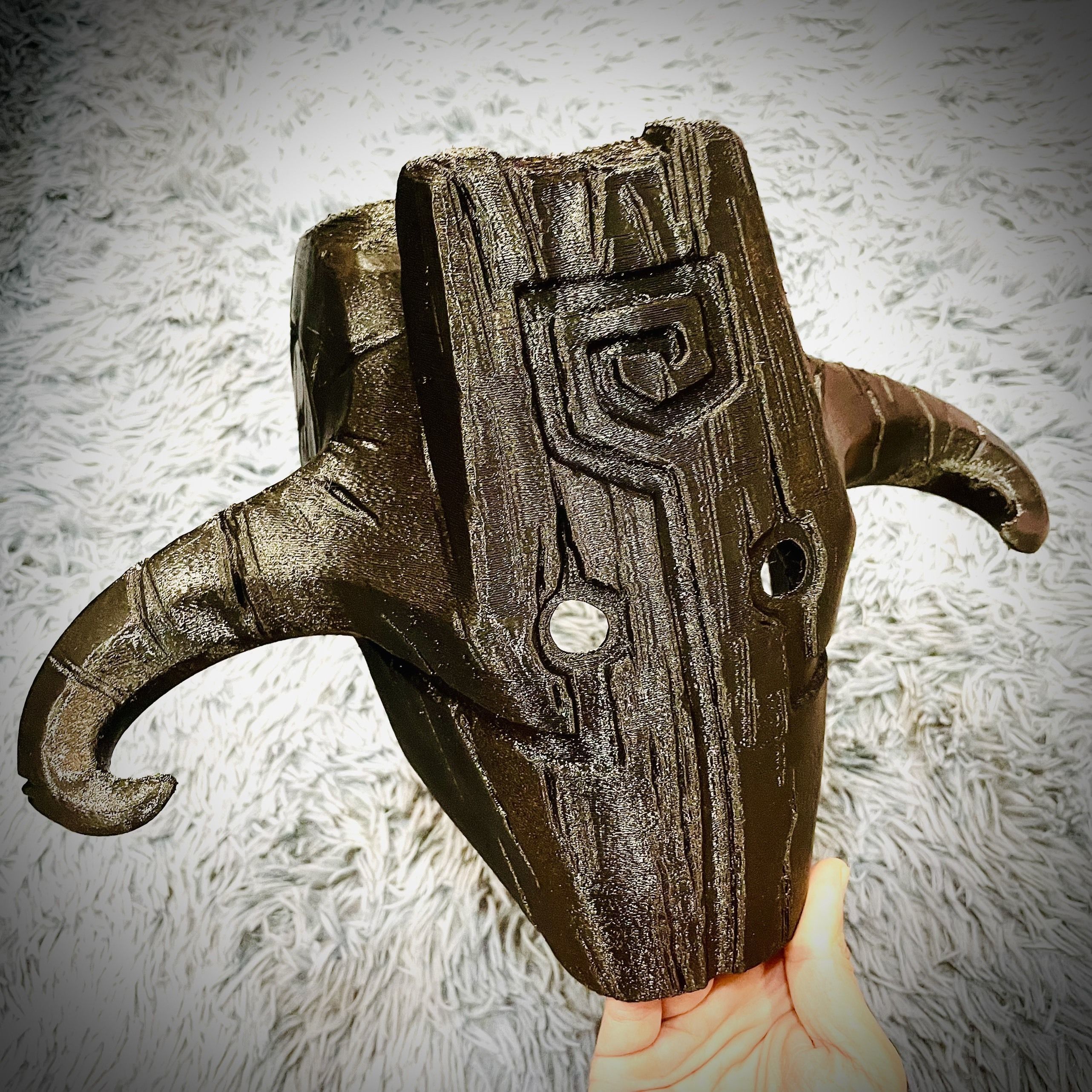 Juggernaut Dota Mask - Halloween Cosplay 3D print model_6