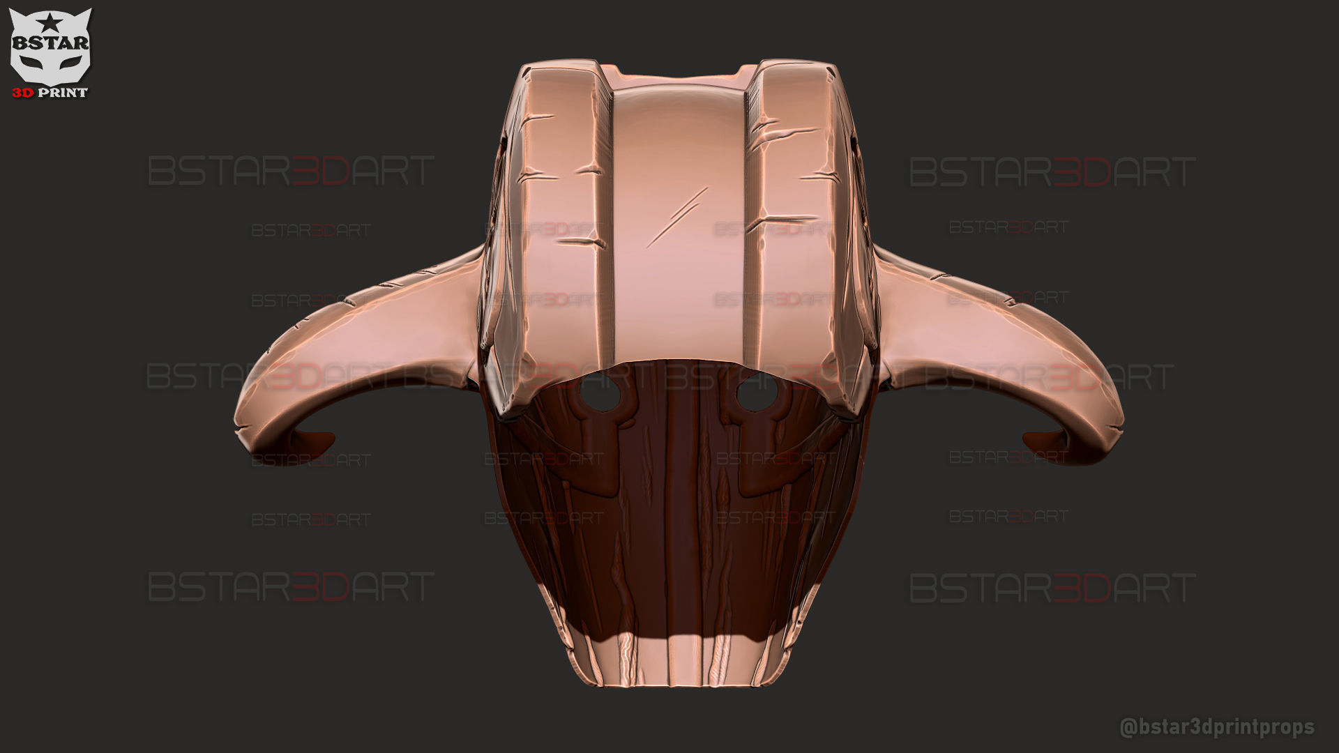 Juggernaut Dota Mask - Halloween Cosplay 3D print model_21