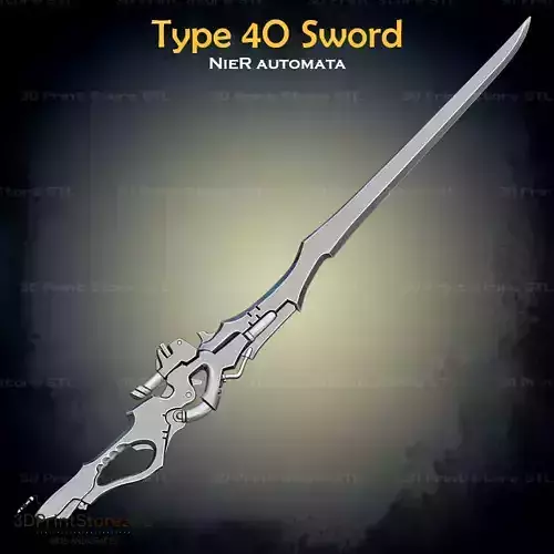 Type 40 Sword Cosplay Nier Automata - STL File