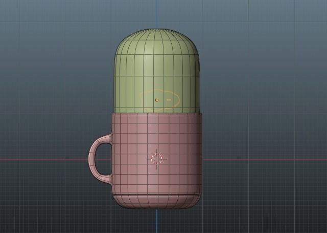 DrStone Anime Manga Pretrification Device Capsule MEDUSA 3D model_4