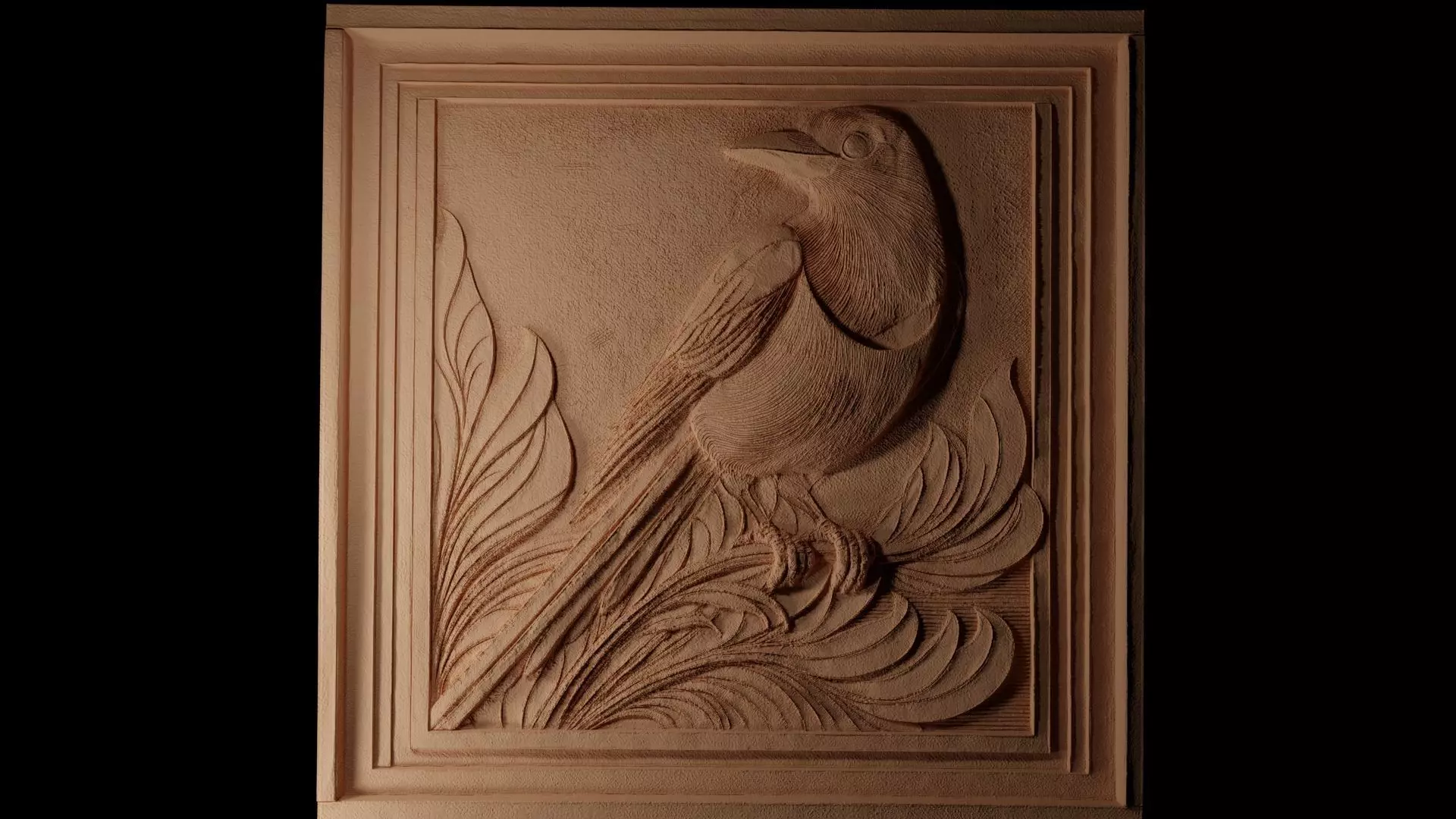 Magpie CNC 3d Print High Relief Sand Casting 3D print model_0