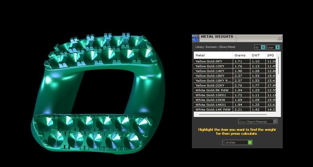 Cuban Chain Bracelet 13 3D print model_6