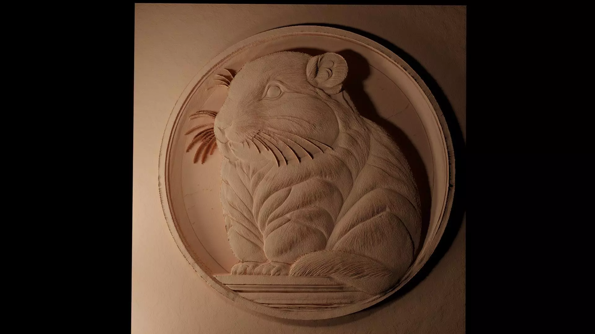 Lemming CNC 3d Print High Relief Sand Casting 3D print model_0