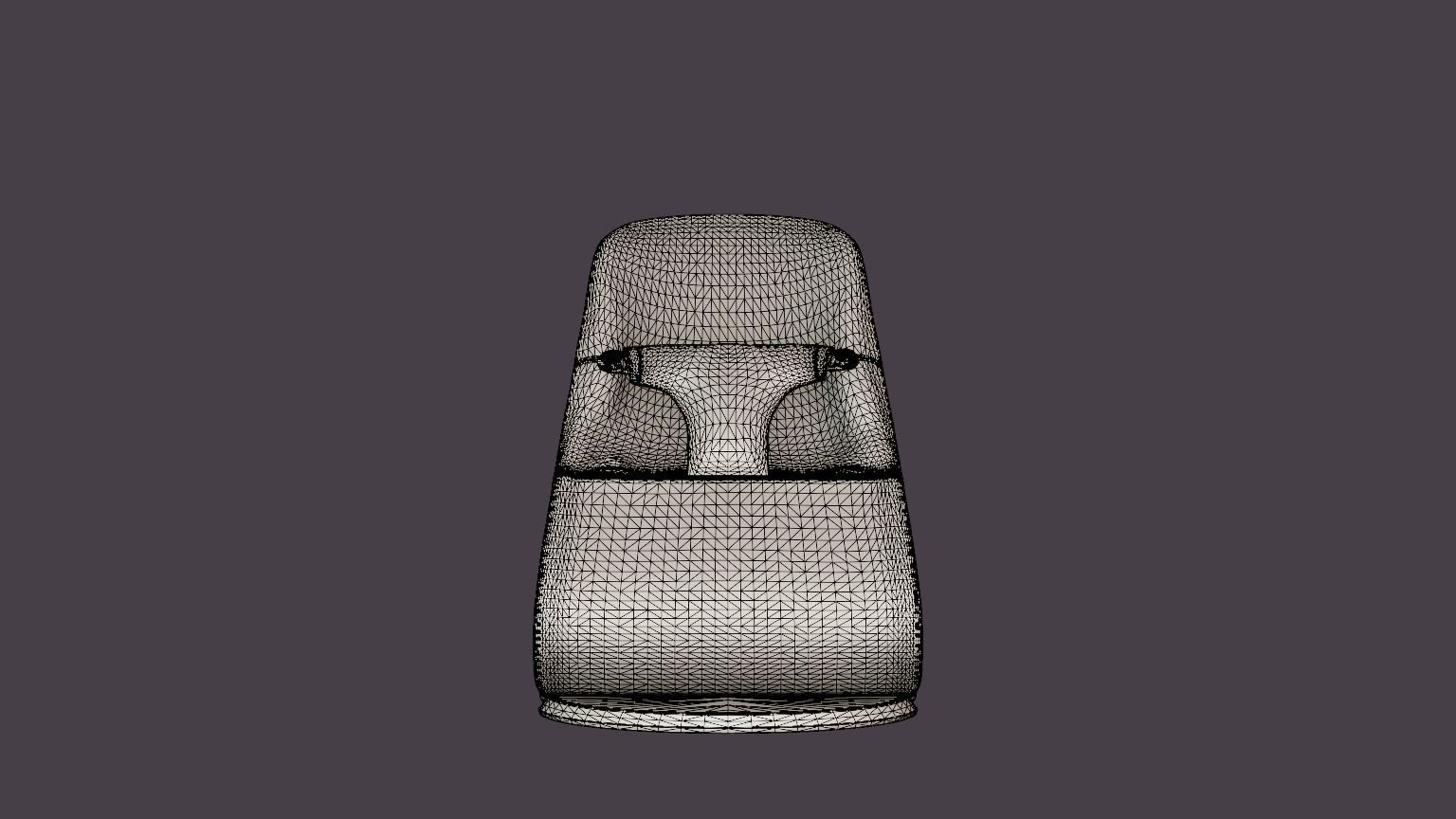 Babysitter Bliss Low-poly 3D model_6