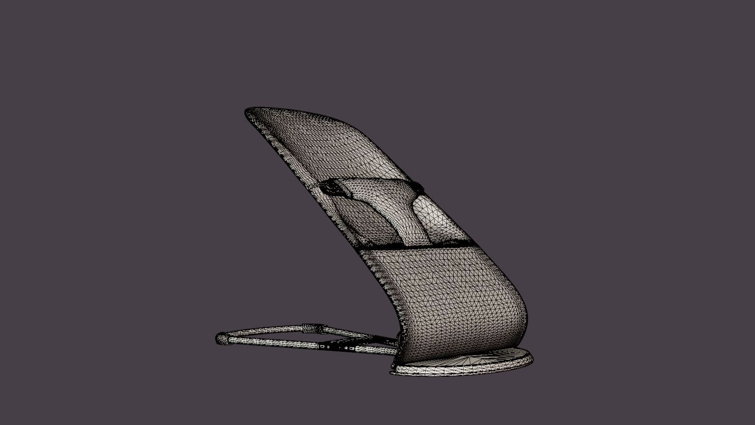 Babysitter Bliss Low-poly 3D model_7