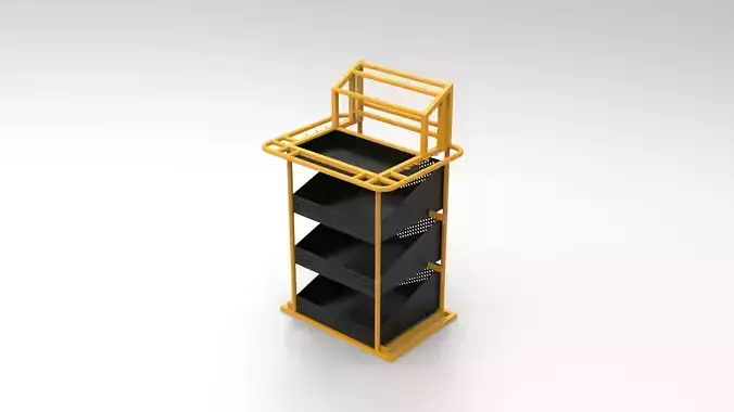 Industrial Tool Rack-Cabinet