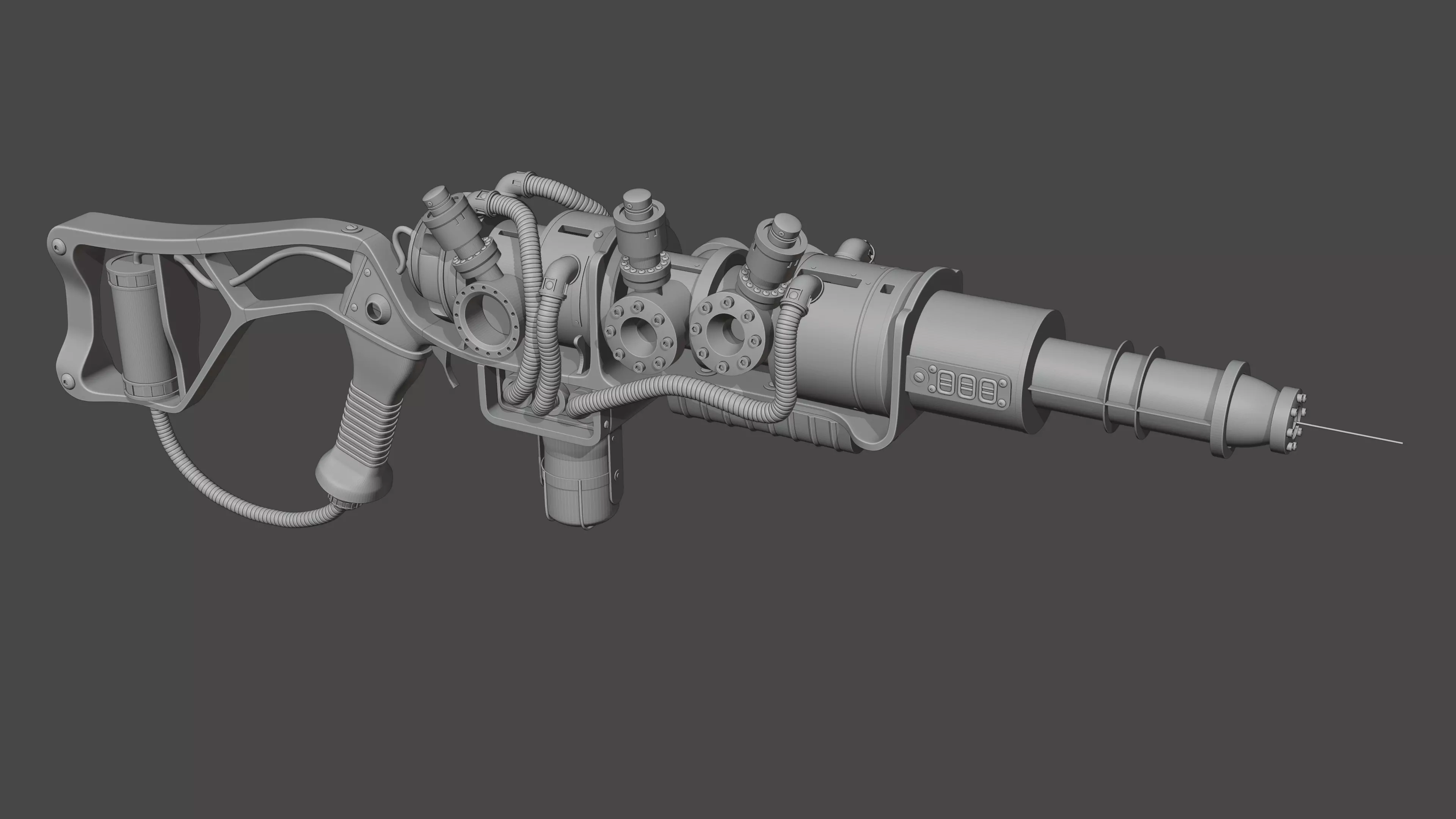 Fallout 3 Plasma Rifle 3D print model_0