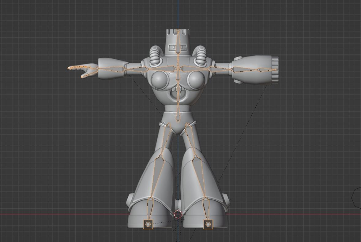 Burstman - Megaman 3D model_14