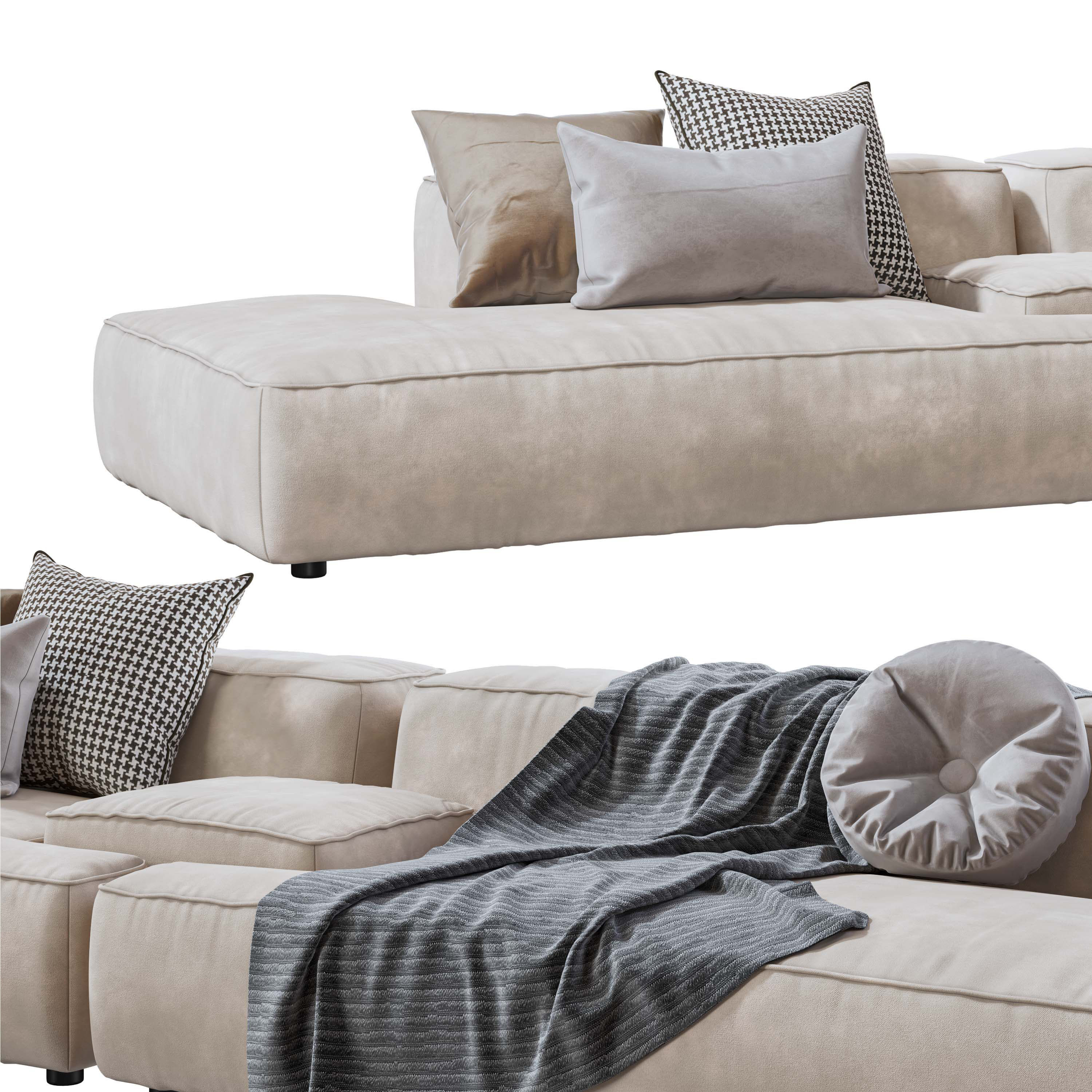 Lemamobili Modular Lema cloud Sofa 3D model_3