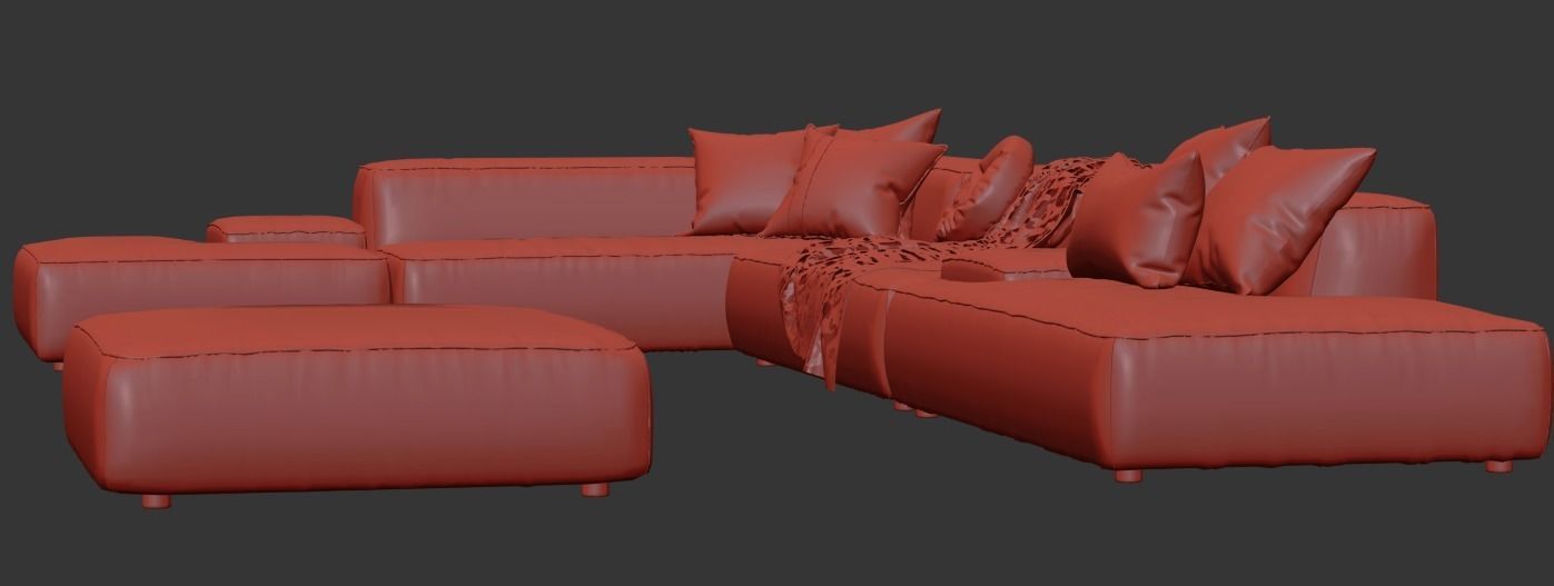 Lemamobili Modular Lema cloud Sofa 3D model_18