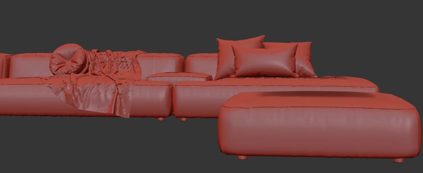 Lemamobili Modular Lema cloud Sofa 3D model_21