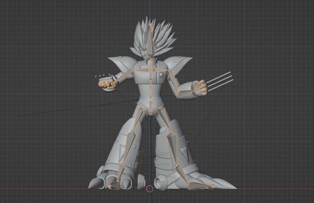 Slashman - Megaman 3D model_13