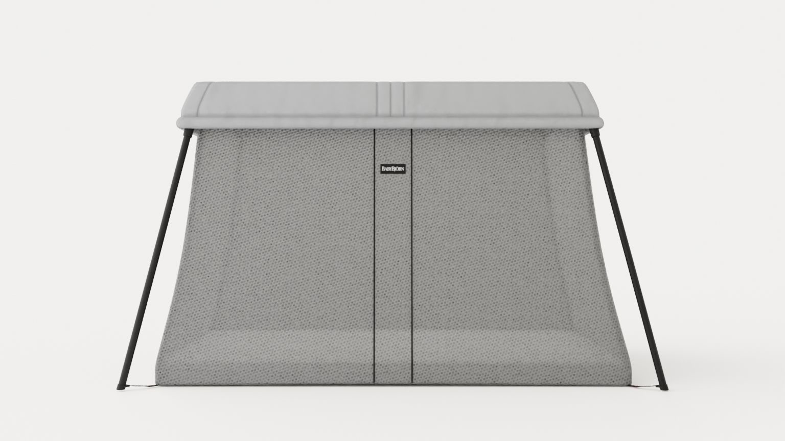 Travel cot Light Low-poly 3D model_1