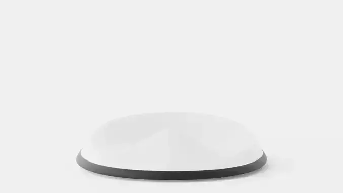 Toilet seat Low-poly 3D model