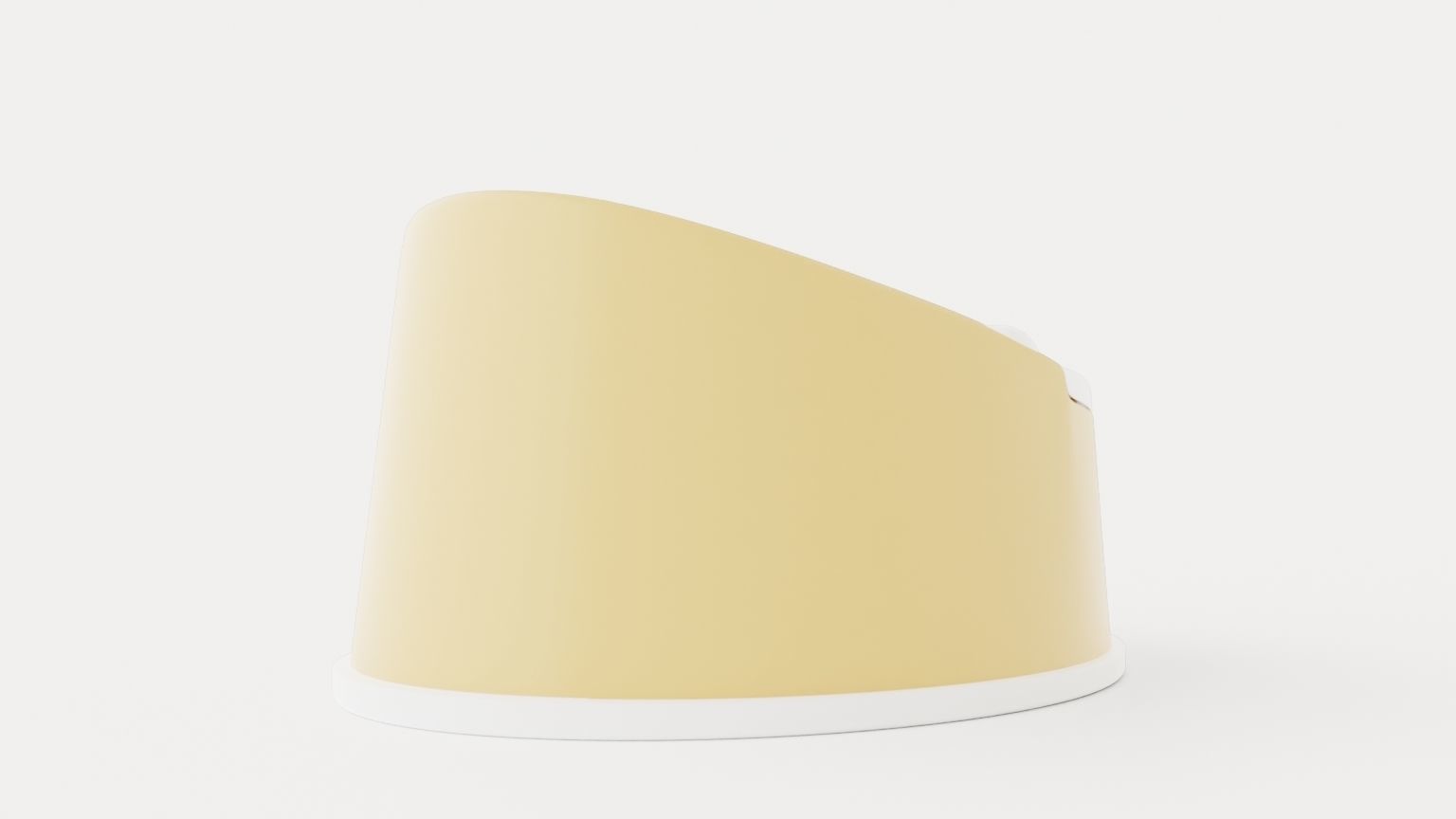 Smart potty Low-poly 3D model_3