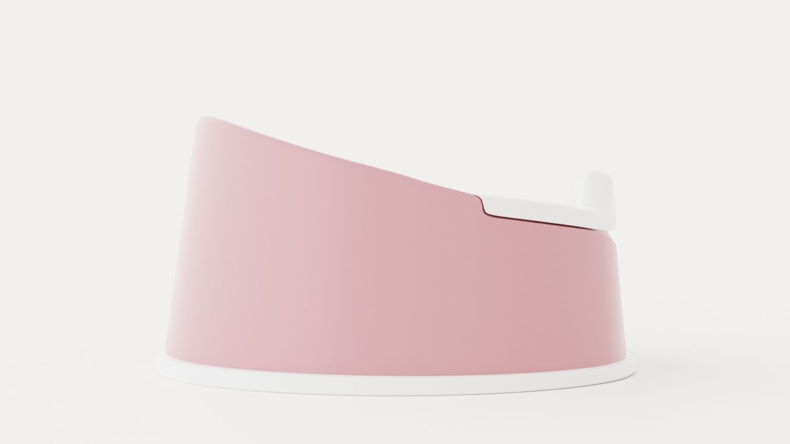 Smart potty Low-poly 3D model_2