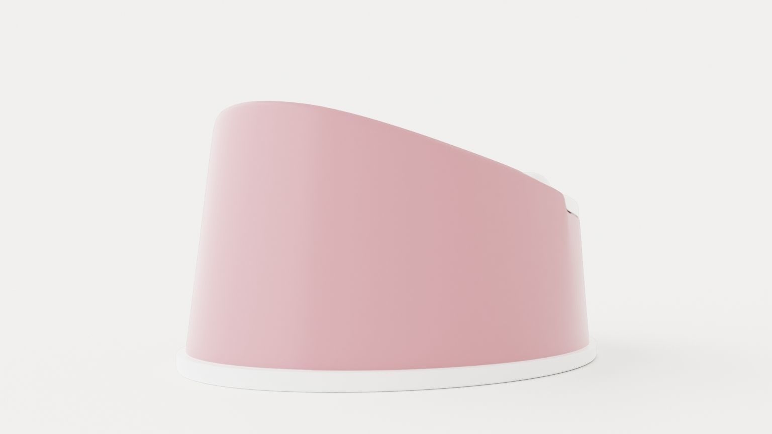 Smart potty Low-poly 3D model_3