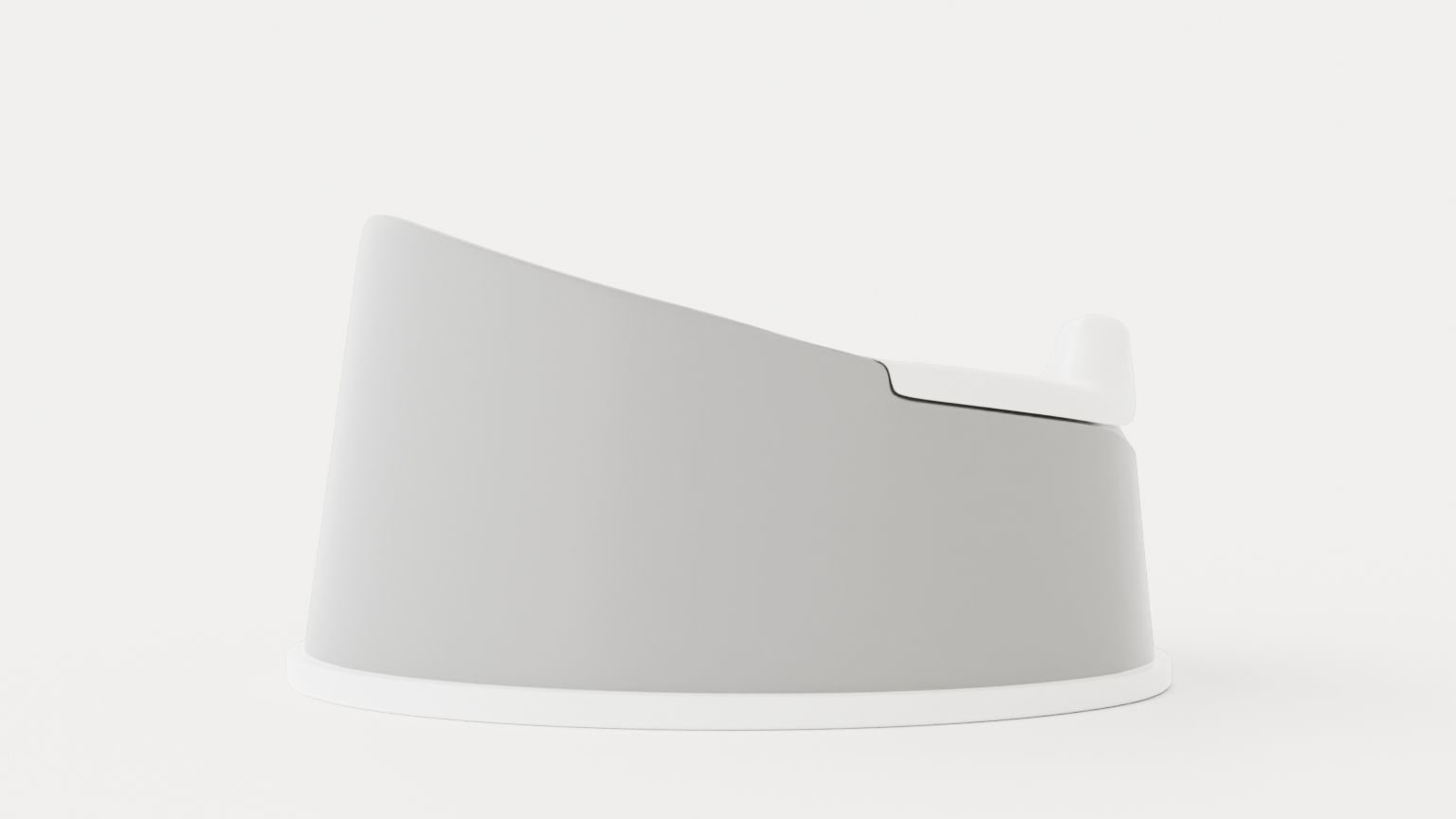 Smart potty Low-poly 3D model_2