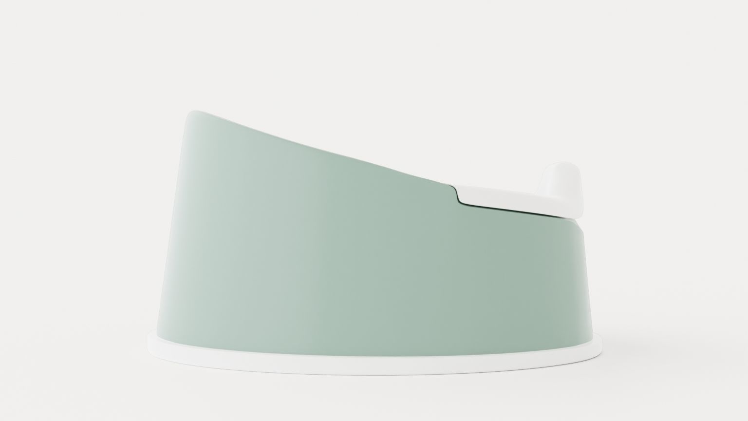 Smart potty Low-poly 3D model_2