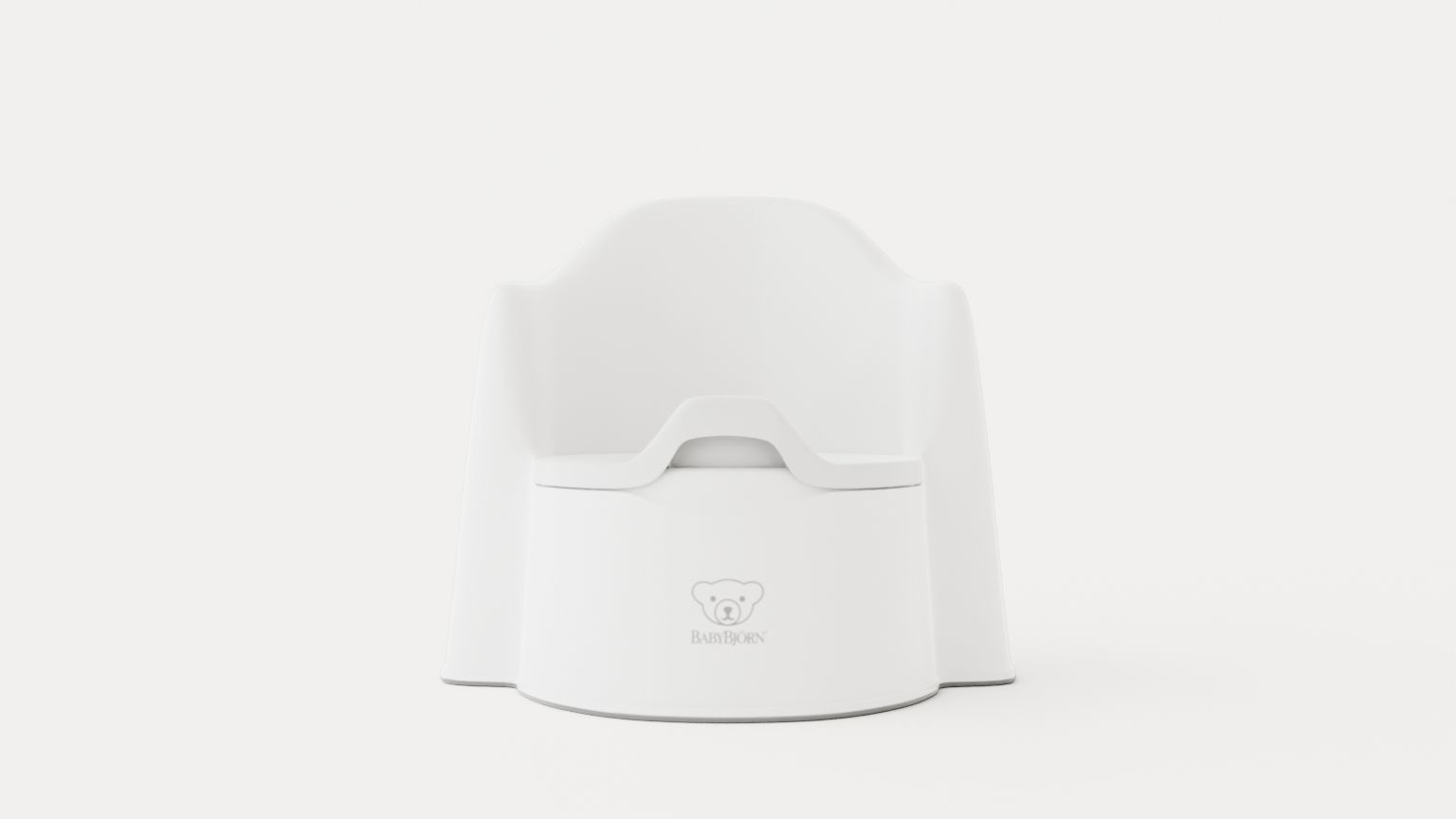 Potty chair Low-poly 3D model_1