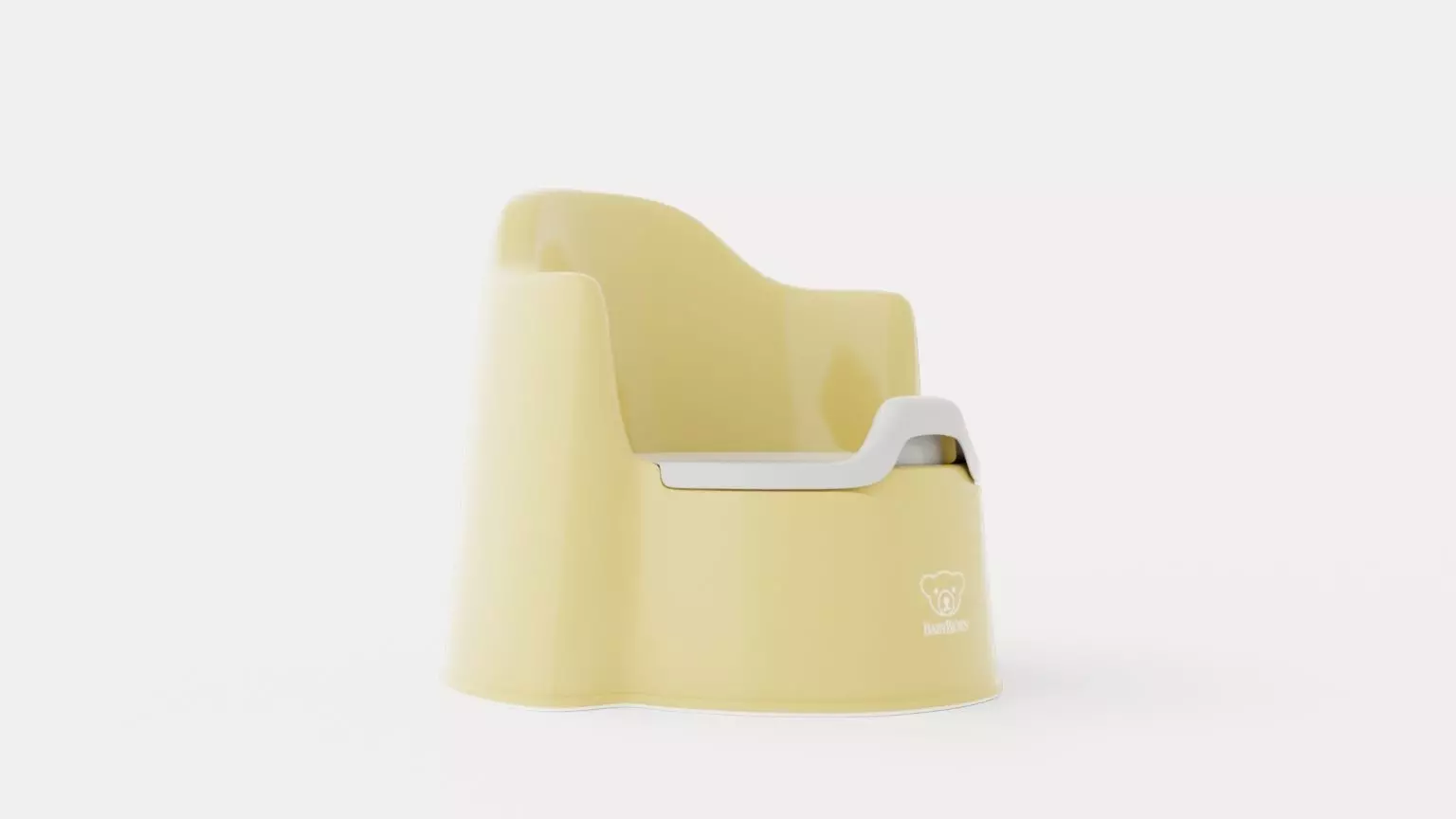 Potty chair Low-poly 3D model_0