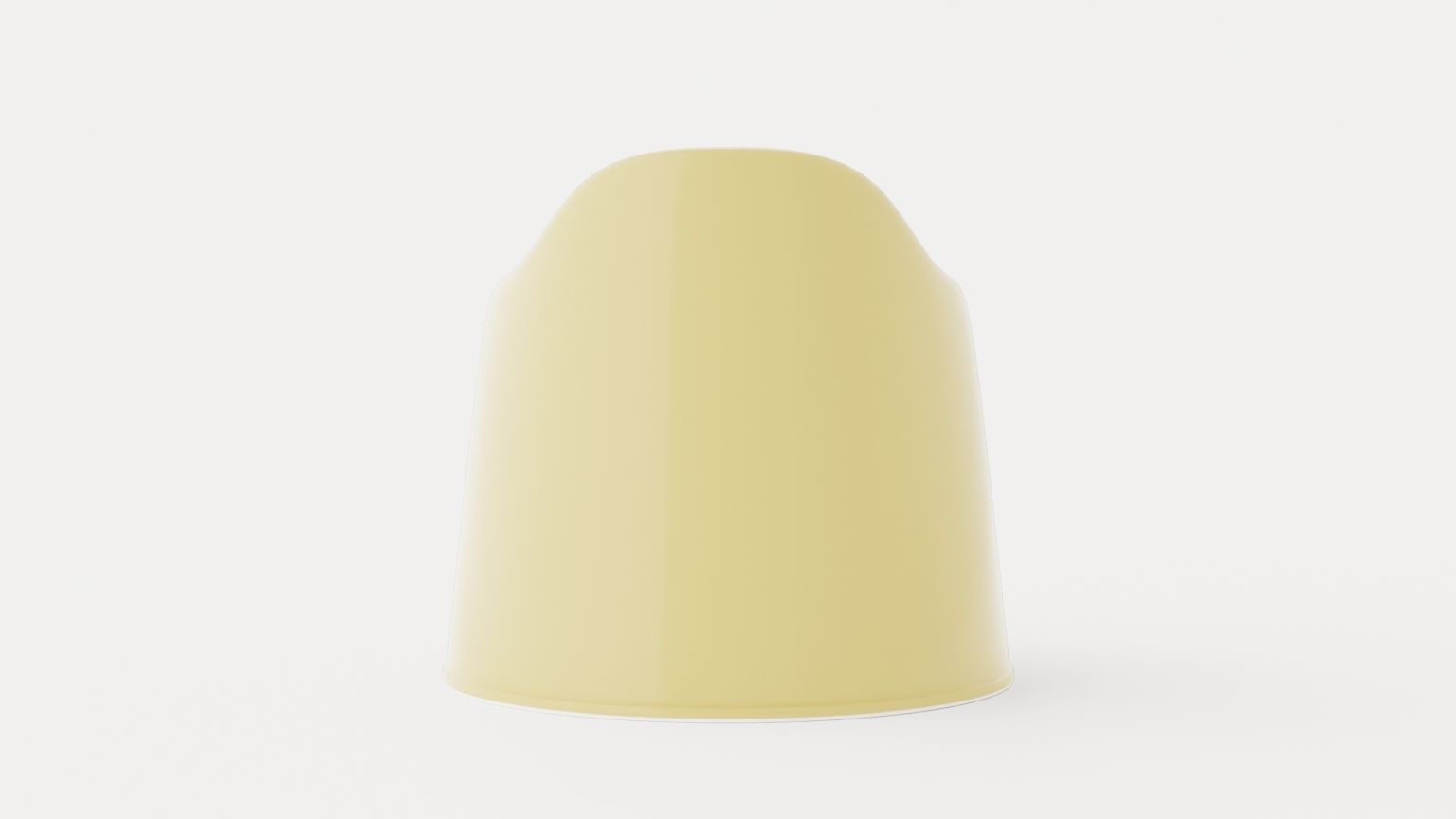 Potty chair Low-poly 3D model_4