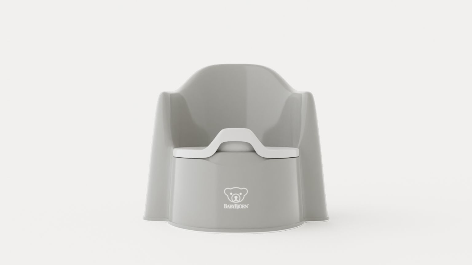 Potty chair Low-poly 3D model_1