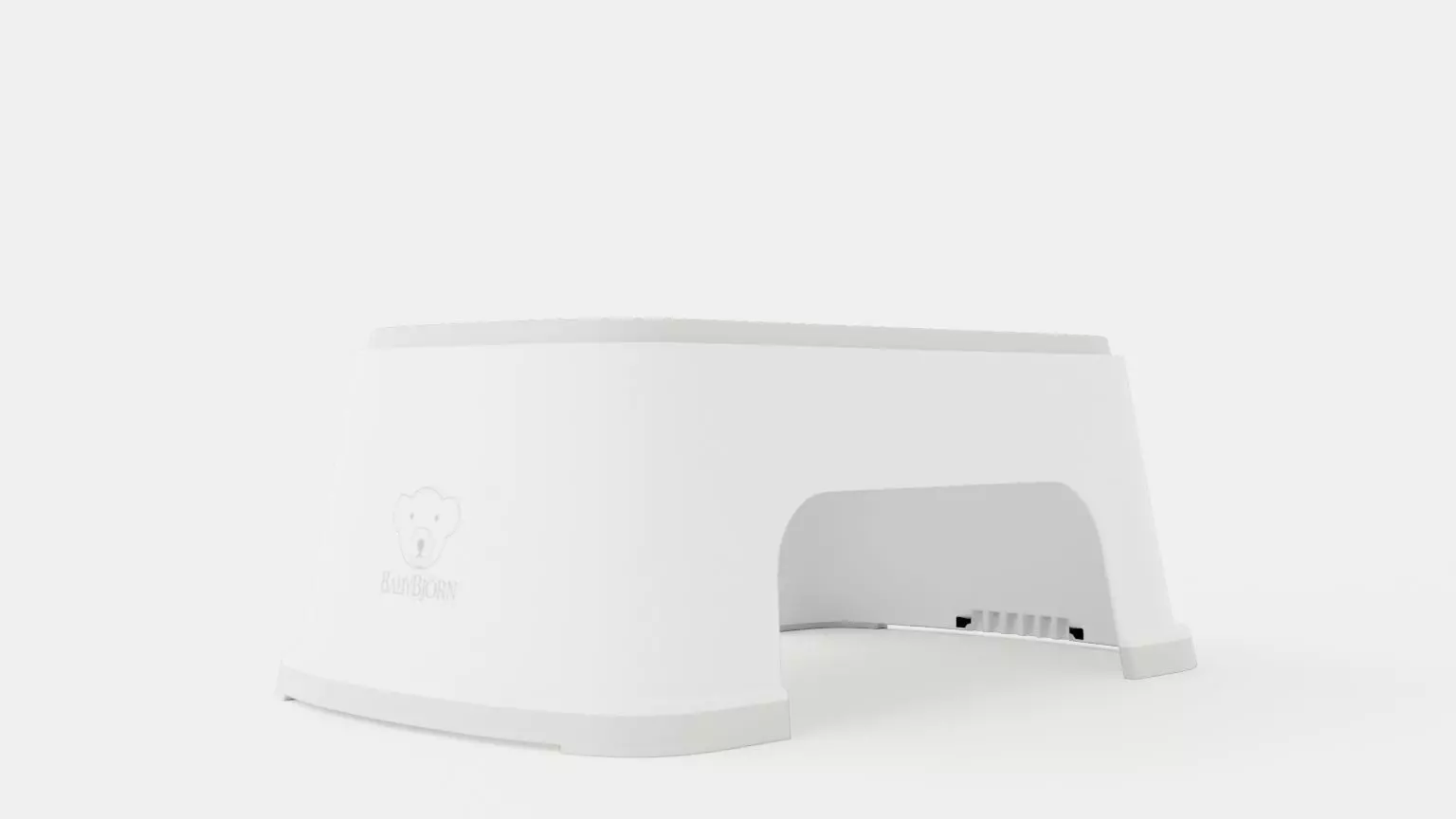 Children s stool Low-poly 3D model_0