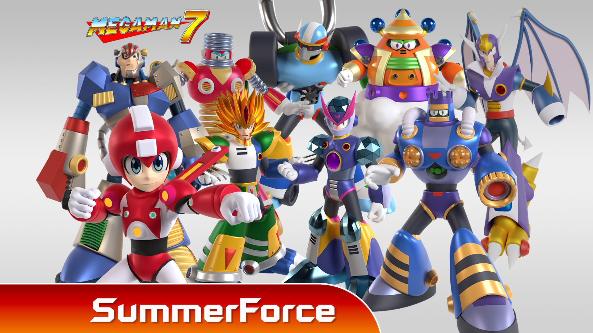 Boss Megaman 7 3D Model Collection_2