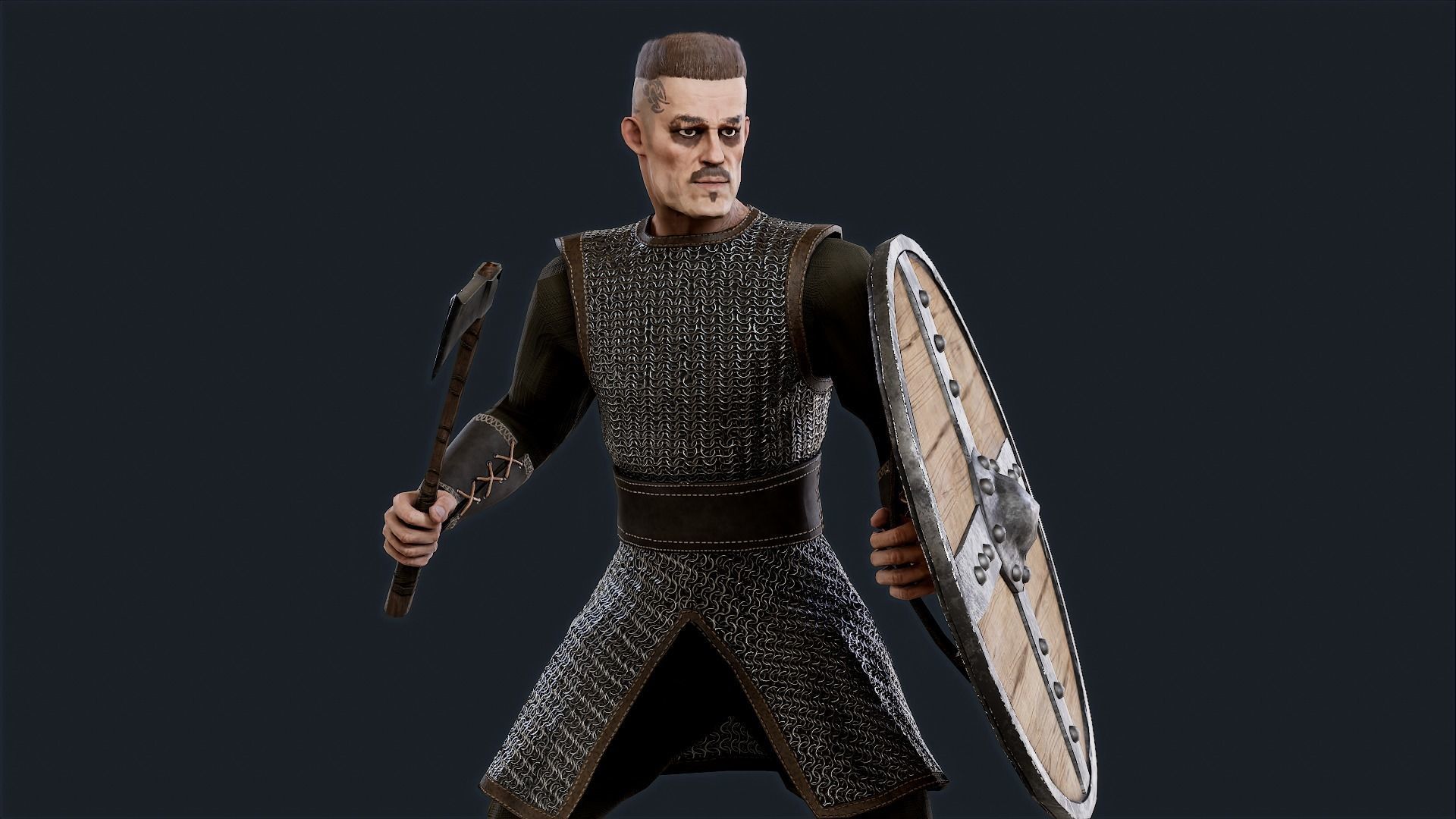 VIKING 2  Low-poly 3D model_5