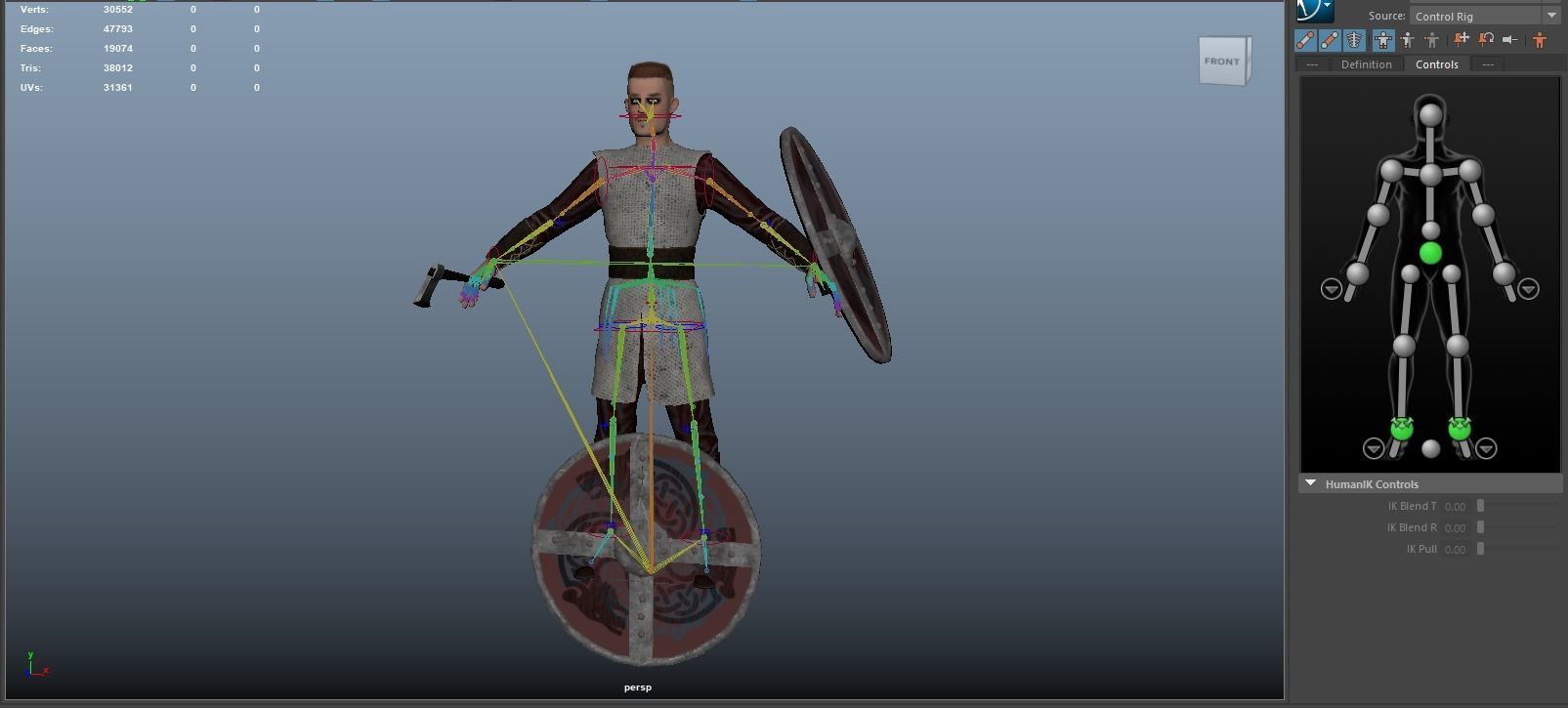 VIKING 2  Low-poly 3D model_20