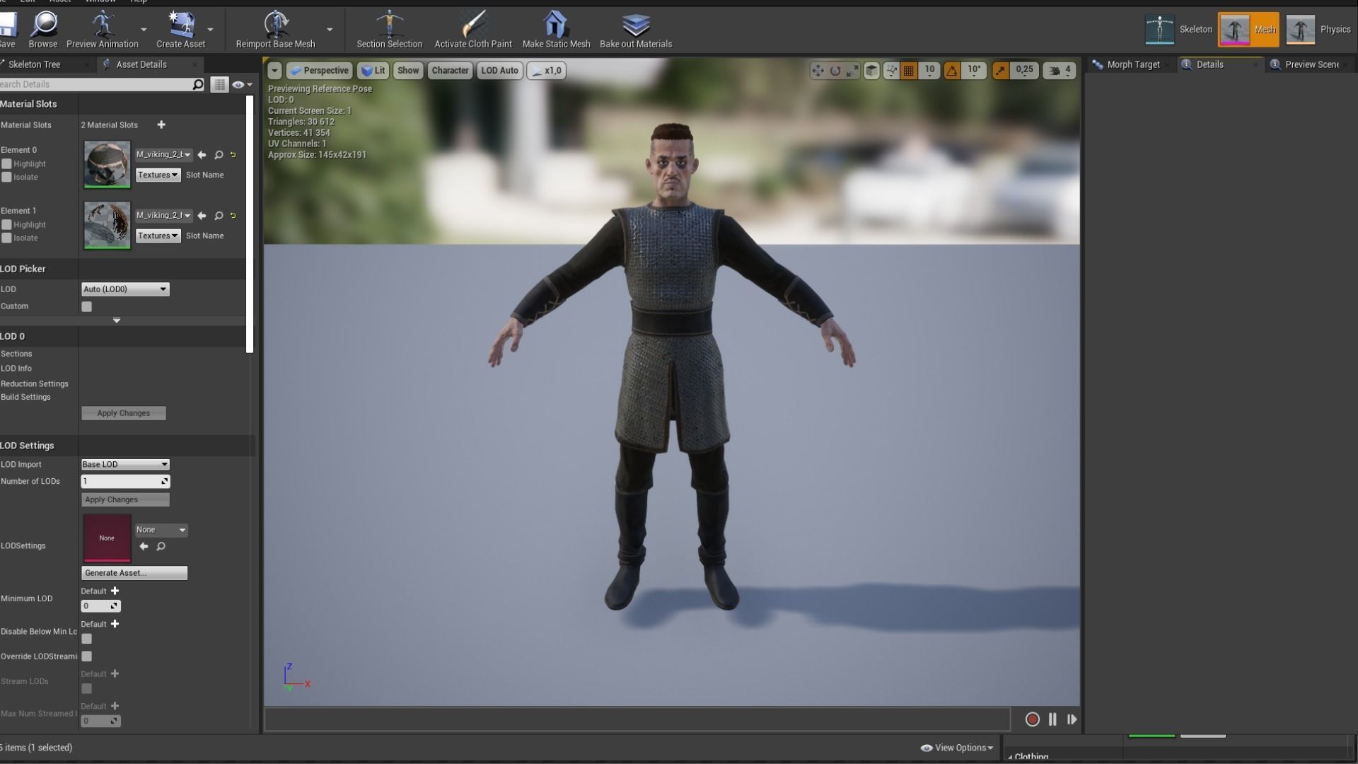 VIKING 2  Low-poly 3D model_16