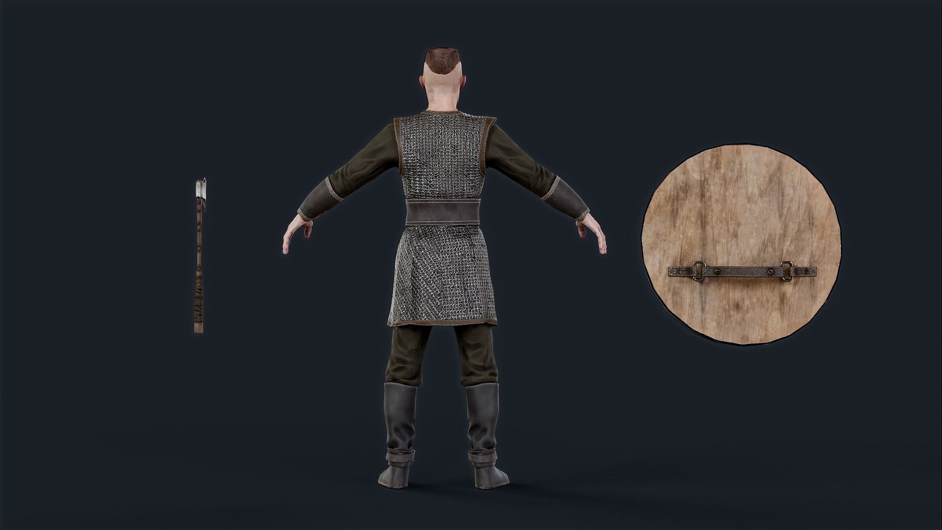 VIKING 2  Low-poly 3D model_10