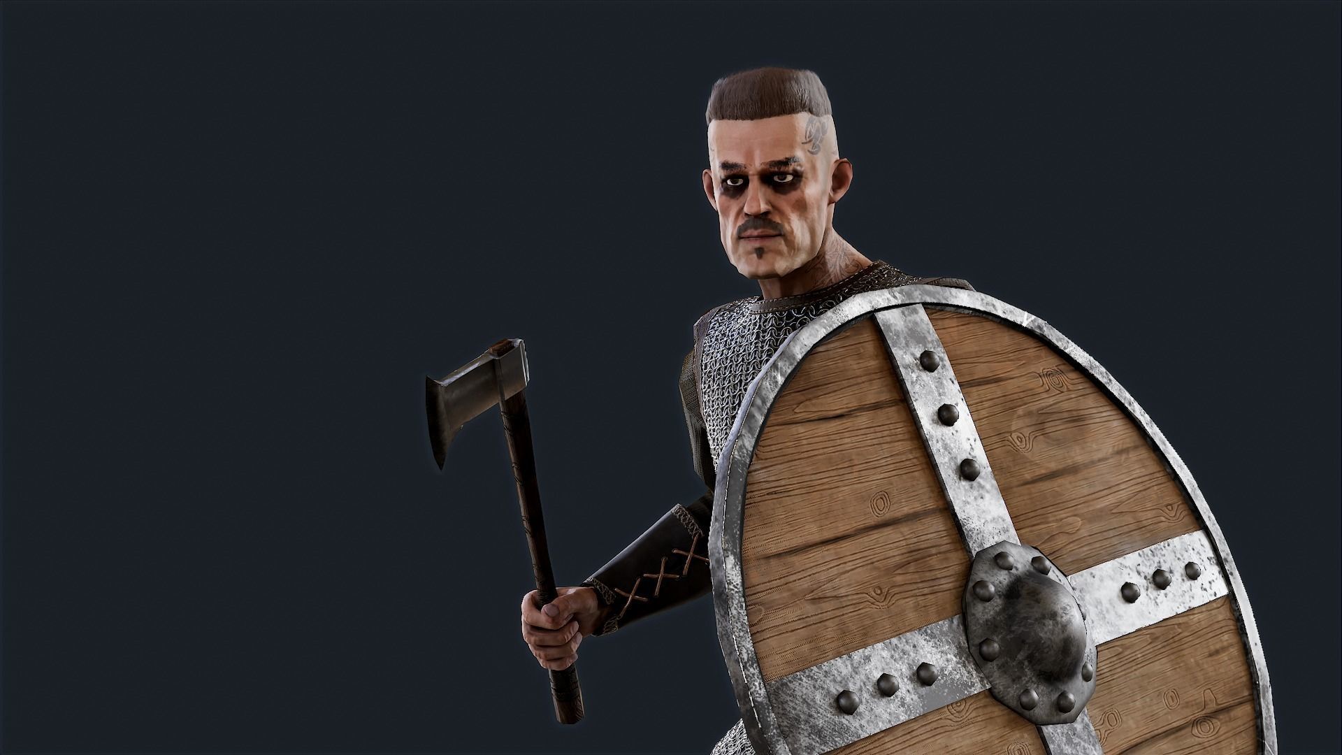 VIKING 2  Low-poly 3D model_4
