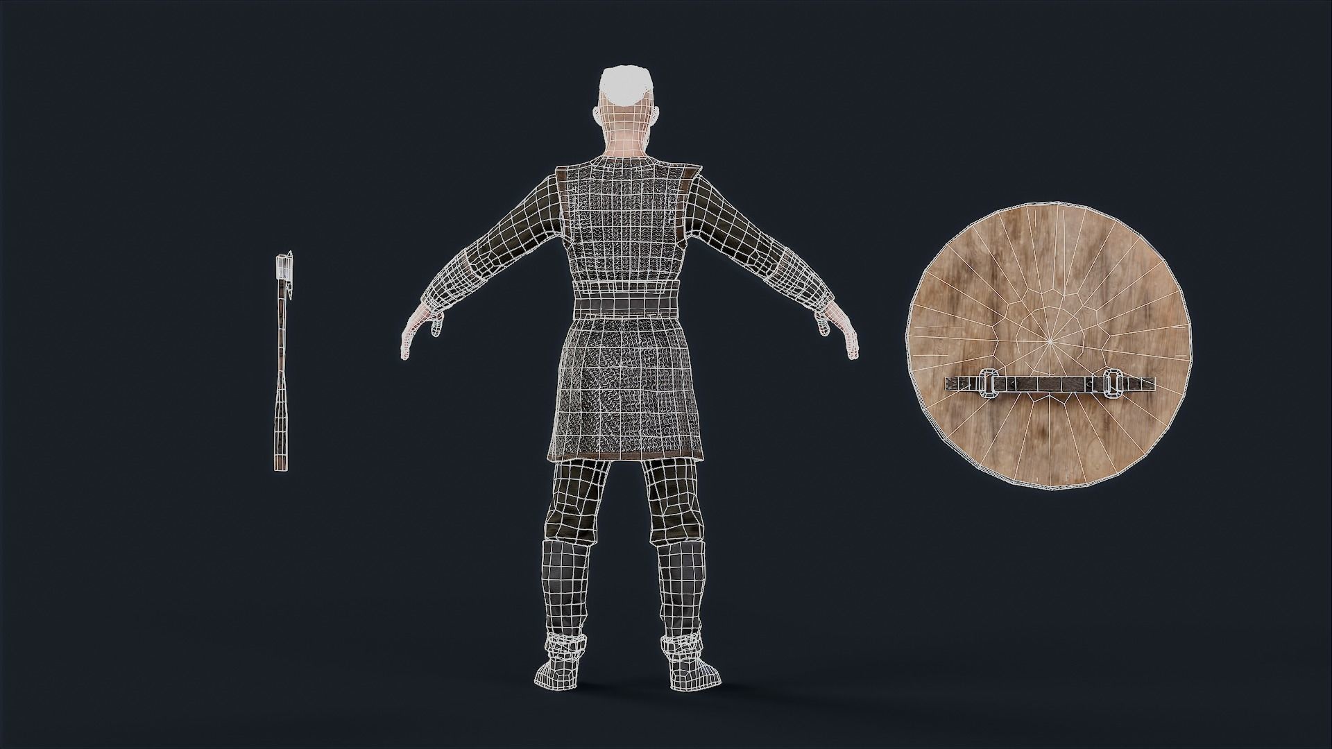 VIKING 2  Low-poly 3D model_15