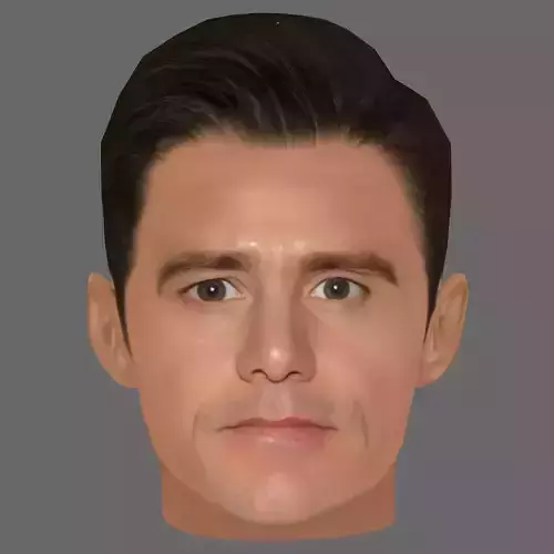Jim Carrey Head - Low poly head for game