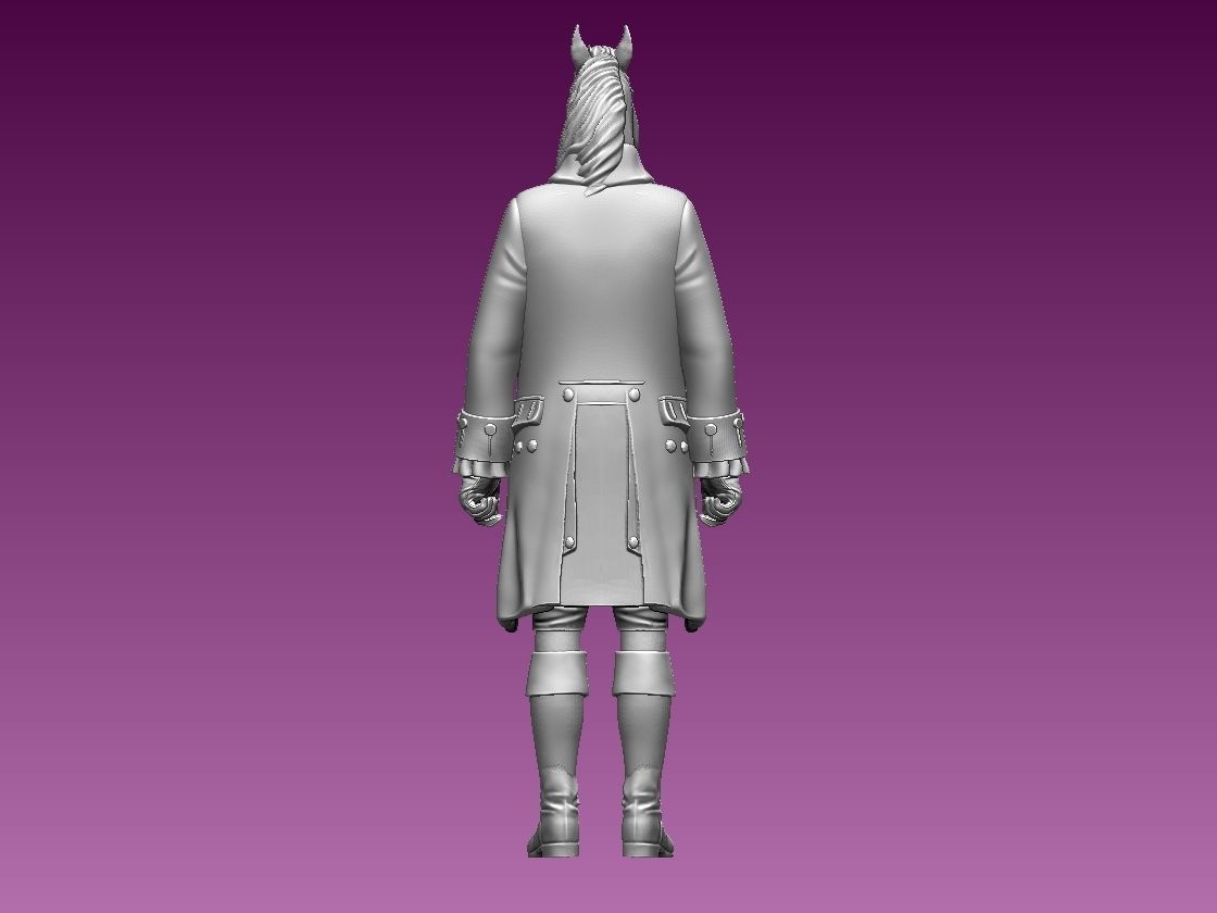 HORSE MAN 3D print model_17
