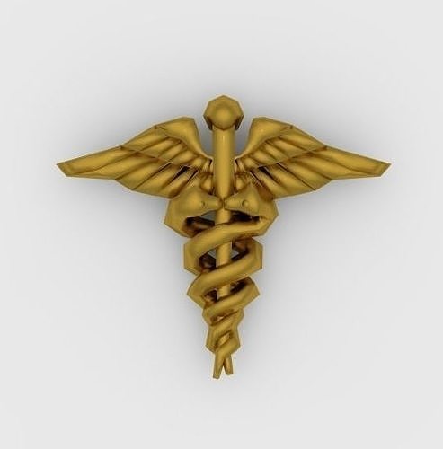 Caduceus 3D print model