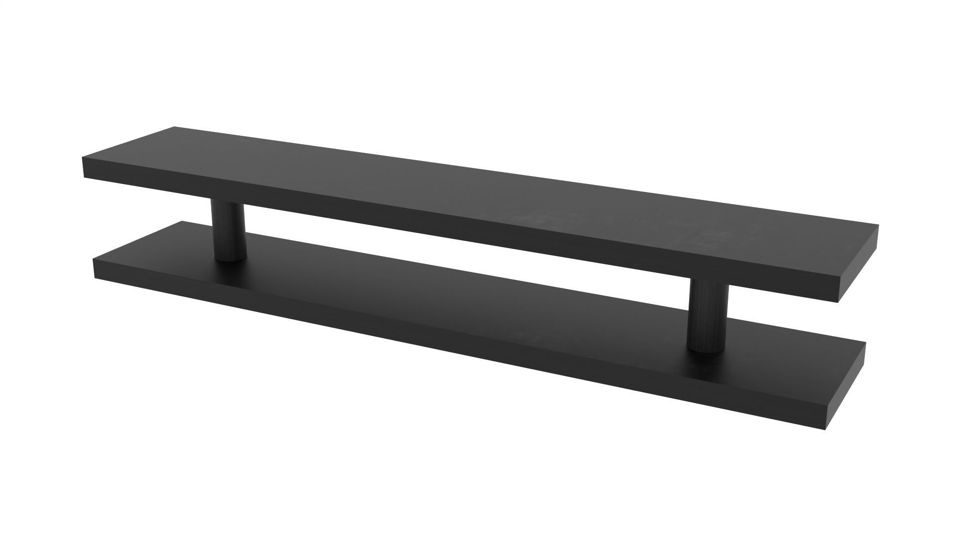 wood table  3D model_1