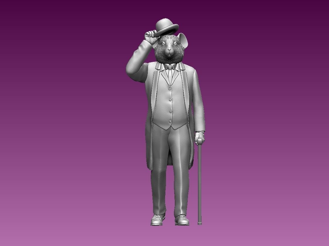 MOUSE MAN 3D print model_27