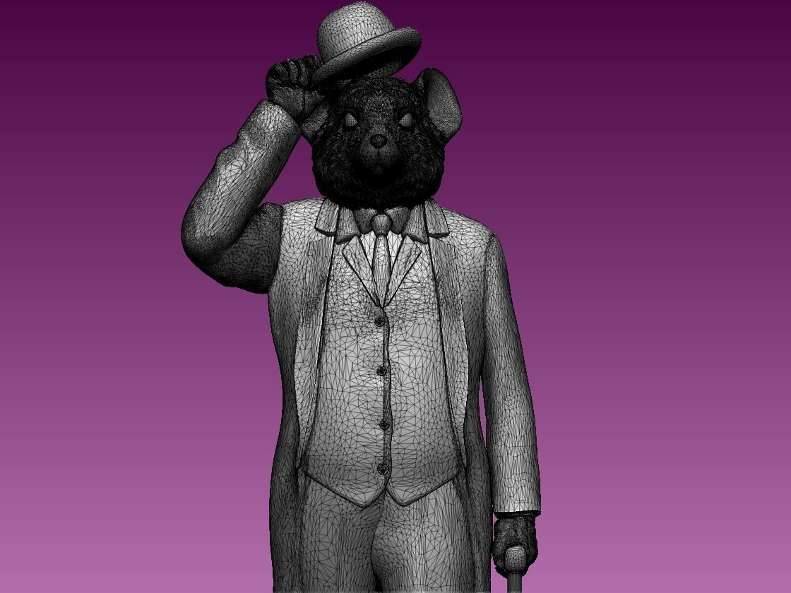 MOUSE MAN 3D print model_23