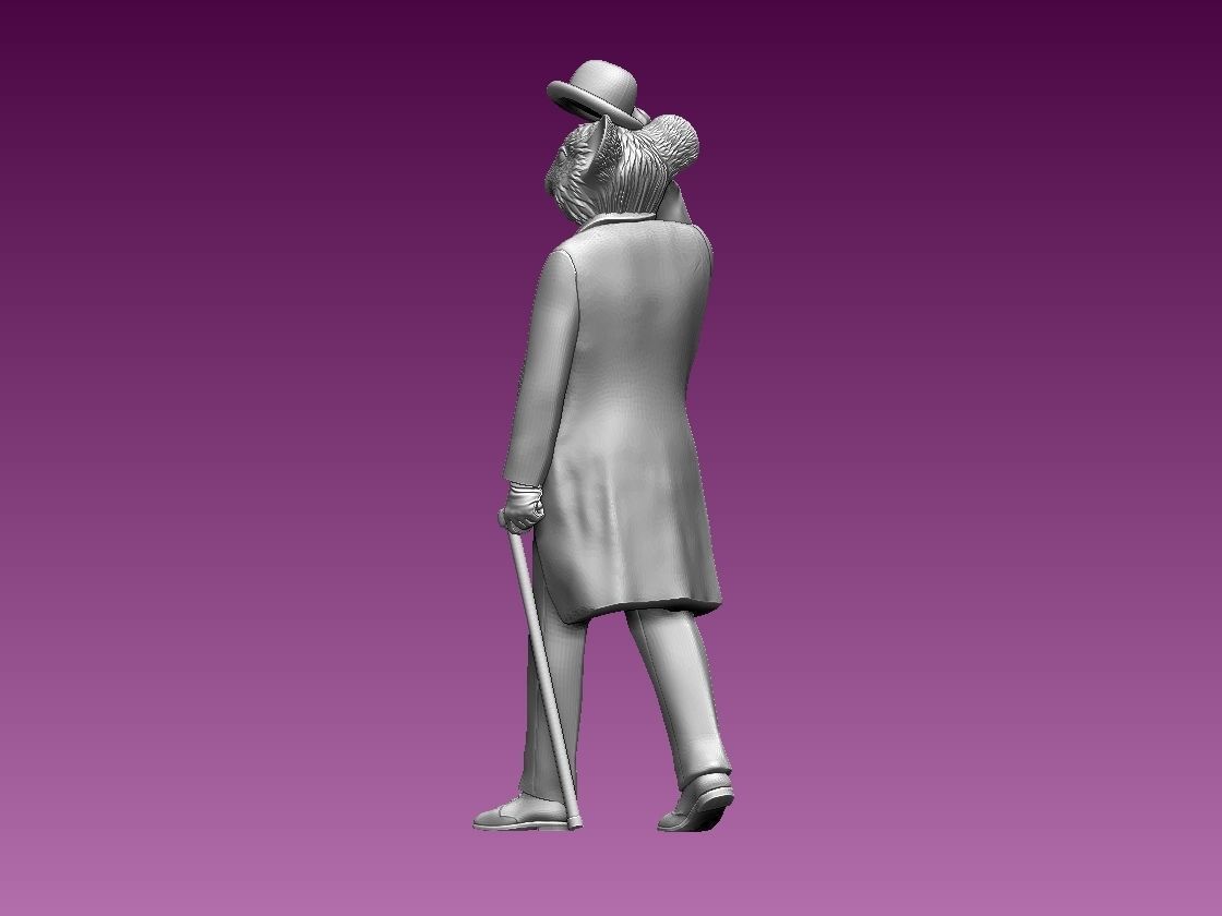 MOUSE MAN 3D print model_5