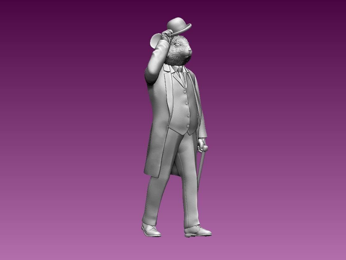 MOUSE MAN 3D print model_26