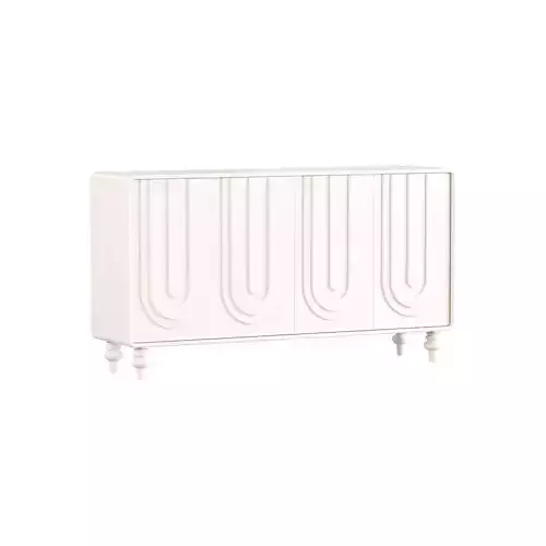 Cream style shoe cabinet