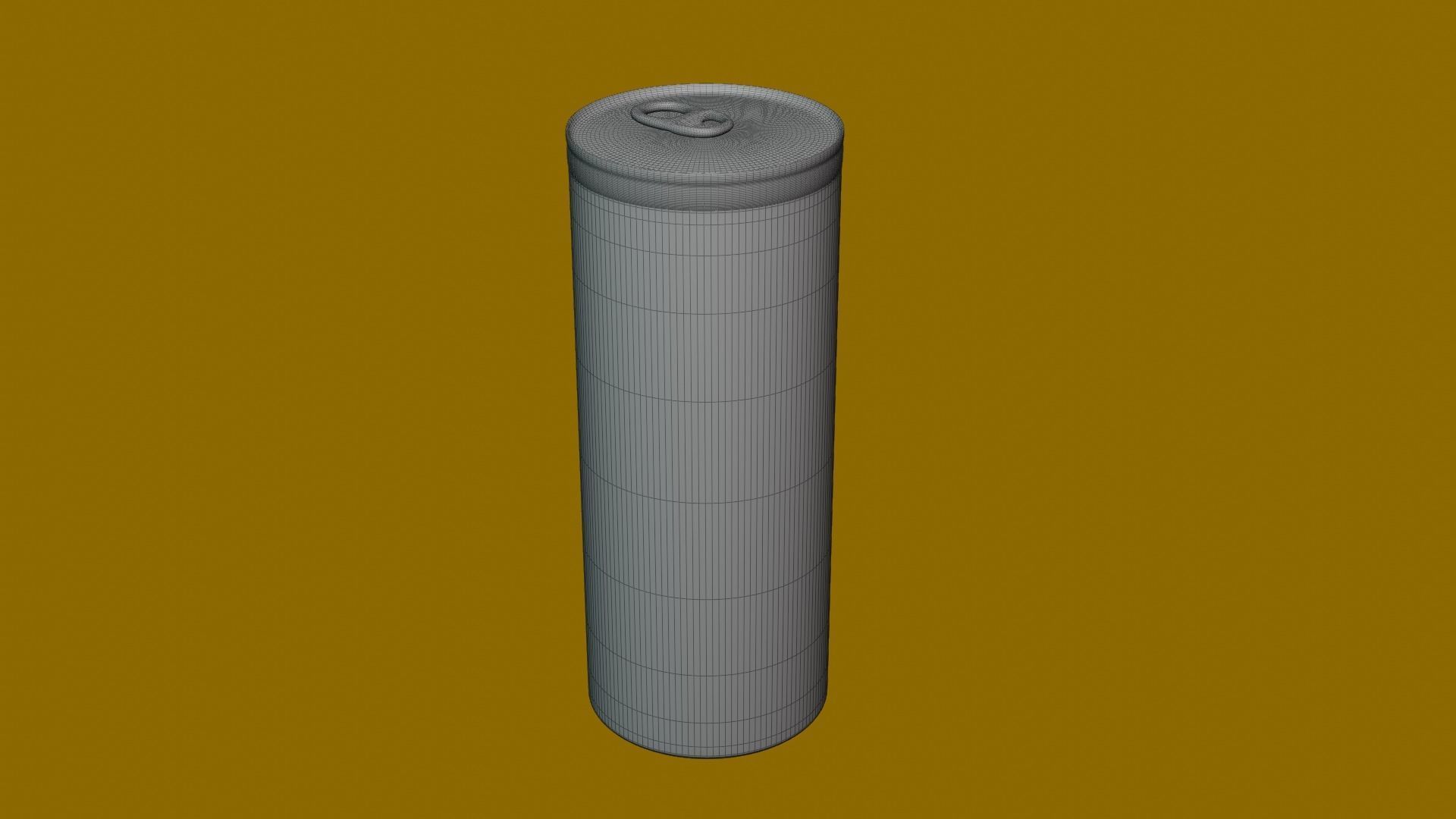 Fanta low poly Low-poly 3D model_27