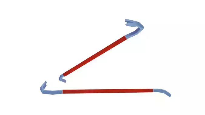 Crowbar - Hand Painted