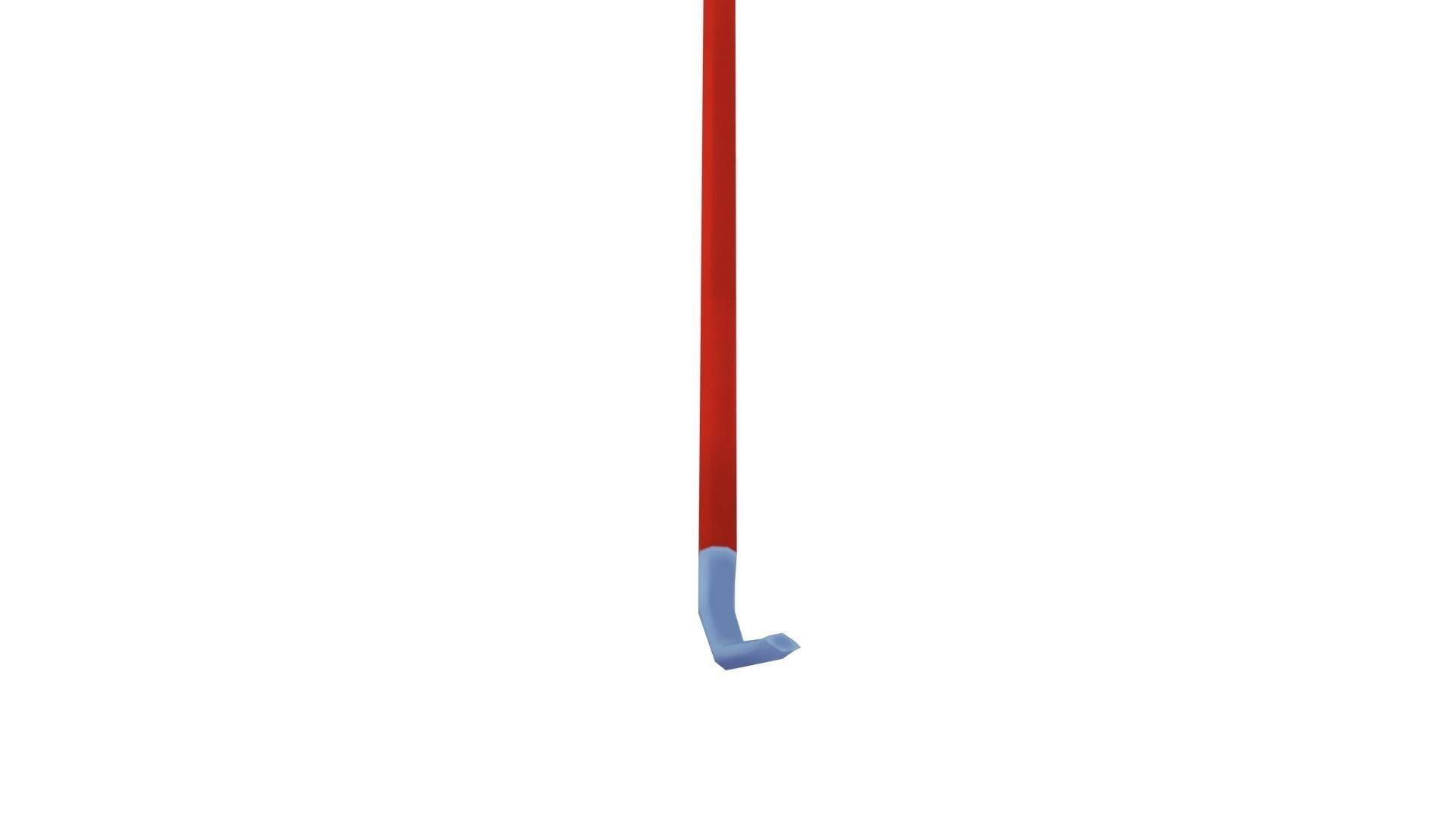 Crowbar - Hand Painted 3D model_5