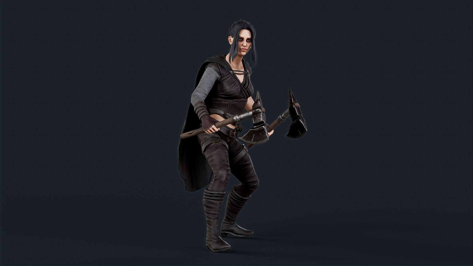 VIKING 5 Low-poly 3D model_3