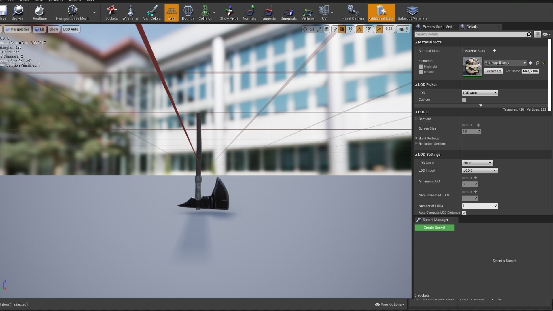VIKING 5 Low-poly 3D model_19