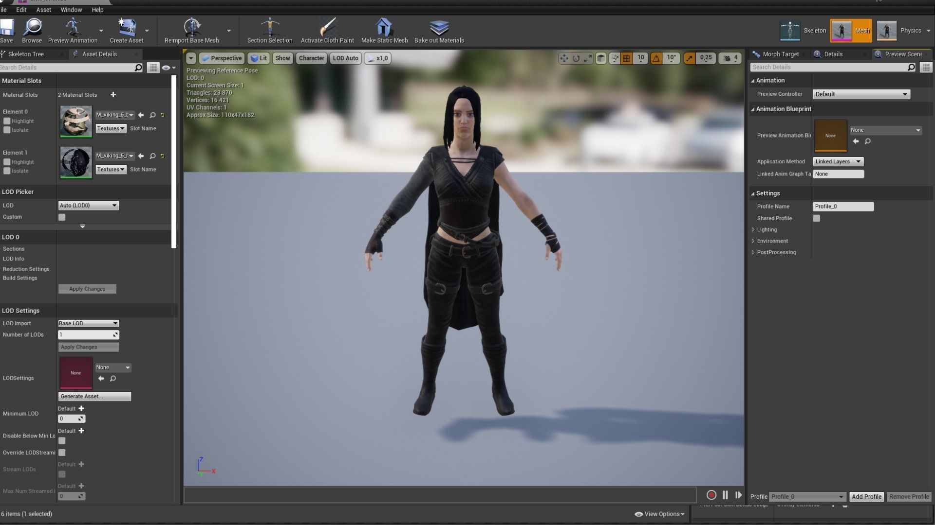 VIKING 5 Low-poly 3D model_15